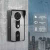 Deurbellen Tuya Smart WIFI Video Deurtelefoon RFID-kaartbediening 1080P Draadloze deurbel voor buiten IP-camera Intercomsysteem Ontgrendelen op afstand Villa HKD230918