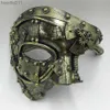 Kostuumaccessoires Steampunk Phantom Maskerade Cosplay Masker Bal Half Gezicht Mannen Punk Kostuum Halloween Party Kostuum Rekwisieten 200929269w L230918