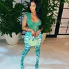 Women's Pants Sexy Sheer Mesh Tie Dye Print Skinny Pantyhose Elastic Waist Women Sweatpants 2023 Summer Fashion Joggers Full Trousers