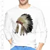 Men's Hoodies Headdress Long Sleeve Hoodie Sweatshirt Native Watercolors Feathers Colorful Colorfull Bri Buckley