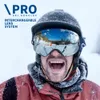 Skibril Skibril Pro 100% UV400-bescherming Anticondens Verwisselbare lens Skibril Snowboard Sneeuwbril voor heren Dames Natfire 230918