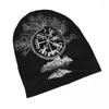 Berets Viking Hats Outdoor Hats Vegvisir i Tree of Life Yggdrasil Bonnet Hat Skullies Caps