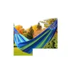 Hamak Travel Cam Canvas Hammock Outdoor Swing Garden Indoor Sanbow Stripe Podwójne łóżko 280x80cm Downis