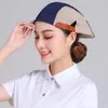 Berets Fashion Men Women Chef Work Hat Forward Beret Cloth Cap Fast Food Waiter El Restaurant Breathable Mesh