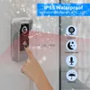 Dzwonki do drzwi Anjielosmart 7 -calowe wideo Porteiro Intercom Smart Home Security System System System Interfone Doorbell Kamera do apartamentu domofo HKD230918