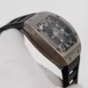Mens Relógios Richrd Mileres Swiss Relógios de Pulso Mecânico Esportes Rm010 Série Titanium Display Totalmente Holloway Mão Mecânica Suíço Luxo XO4MC