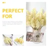 Decorative Flowers 12 Pcs Fake Party Lavender Plantationssations Faux Corn Stalks Artificial Home Ornament Natural