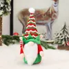 Elf Figure Display Santa Claus Doll bez twarzy Dekoracje świąteczne świąteczne przyjęcie świąteczne ozdoby świąteczne prezenty świąteczne