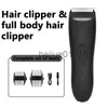 Electric Shavers Professional Hair Clipper Rechargeble Beard Trimmer Hair Cutting Machine Electric Shaver For Body Hair Shaving Safety Razor X0918 X0919