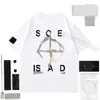 326 Designer T Men Stones Stone Tops 23ss Embroidered Shirt Sweatshirt Compass Armband Cotton Loose Sleeve Pullover STONE Hoodi ops SONE