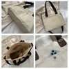 Avondtassen Koreaanse draagtas Canvas Dames Schoudertassen Vrouwelijke Student Messenger Mode Crossbody Handtassen Shoppers