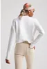 Kadın Sweaters İspanyol Sonbahar/Kış Moda Sıradan Pullover Sanat Nakış Deseni Uzun Kollu Örgü