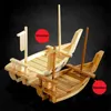 寿司ツール日本料理のボートシーフードツール木製ショップモデルウッドハンドメイドシンプルな船サーシミアソートコールドディッシュテーブルウェアバー230918
