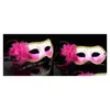 Party Masks New Women y Hallowmas Venetian Costume Half Mask Masquerade Flower Feather Dance Theatre Ball Ball Świąteczna dostawa H Dhmyi