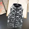 Coletes Moda colete para baixo colete de algodão designs e mulheres sem mangas jaqueta puffer outono inverno casacos casuais casais coletes casaco tamanho grande M-3xl # 012 HKD230918