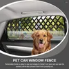 Dog Carrier Expandable Fence Dogs Protector The Barrier Metal Car Pet Vent Truck Window Travel