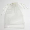 100 pçs grandes sacos de embalagem de organza favor titulares bolsas de jóias favores de casamento saco de presente de festa de natal 20x30 cm 7 8x11 8 in289e