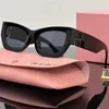 여자 고급 디자이너 선글라스 풀 프레임 태양 안경 6 색상 장식용 안경 암컷 안경 선 셰이드 패션 선니