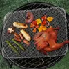 Strumenti BBQ Grill Mesh Riutilizzabile Griglia per arrostire Tappetino per barbecue portatile per barbecue per campeggio all'aperto