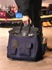 Torby HAC40 HAC CARGAS z szybkimi skórzanymi torbą męską torebkę o dużej pojemności ciemnoniebieska tkanina podwyższona i zagęszczona ma logo 18UI