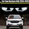 Head Lamp Light Case For Faw Besturn X40 2016-2019 Headlight Lens Cover Lampshade Glass Lampcover Caps Headlamp Shell