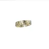 simple pattern shape smooth in gold ring Size 7 8 9 10 11 stainless Steel Rings for Women256q