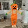 Halloween schattige pompoen mascotte kostuum carnaval unisex volwassenen outfit volwassenen grootte xmas verjaardagsfeestje buiten aankleden kostuum rekwisieten