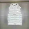 Gilet da uomo Designer Piumini da uomo francia Cappello con lettere Gilet da donna ricamato distintivo sul petto Capispalla caldo giacche invernali HKD230918