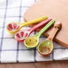 Spoons Creative Fruit Ceramic Coffee Spoon Hushållens bordsartiklar Dessert Cartoon Small Children