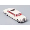 Diecast Model car GCD Diecast Model Car 1/64 Pullman White or Red Color Luxury Retro Celebrity Vehicle with Case Gift for Boys Girls Adults 230915