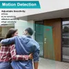 Doorbells Sectyme Tuya Video Doorbell Camera 170 Degree Angle Peephole Viewer Smart Home 4.3 inch WIFI Outdoor Cat Eye Visual Doorbell HKD230918