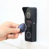 Sonnettes HomeFong sonnette vidéo filaire pour interphone panneau d'appel extérieur 1080P alliage porte téléphone RFID 13.56MHz carte IC déverrouiller Vision nocturne HKD230918