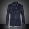Floral Casual Slim Blazers Fashion Party Single Breasted Men Suit Jacket Plus Size M-6XL High Quality273N