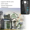 Doorbells 7" Lcd Video door phone intercom system RFID door access control kit outdoor camera Electric Strike Lock+wireless remote control HKD230919