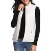 Damesvesten Vest Mouwloos Jasje Casual Herfst Warm Vest Met Zakken Winter Tops Anorak