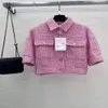 Chan New 2023women's Brand Veste Ootd Designer Mashion Coats Suncreen Vêtements CCCC CCCC TWEED MABE