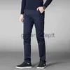 Pantaloni da uomo Pantaloni da lavoro casual da uomo Pantaloni elasticizzati Grigio Cachi Nero Grandi taglie forti J230918