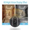 Sonnettes Tuya Smart vidéo sonnette judas caméra visionneuse sécurité à domicile Audio bidirectionnel 1080 HD Vision nocturne WiFi porte cloche moniteur HKD230918