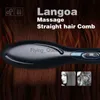 Bigoudis Lisseurs Lisseur électrique brosse soins coiffage lisseur peigne masseur automatique fers à lisser simplement rapide fer à cheveux 0918