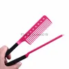 Hair Curlers Straighteners V Type Hair Brushes Washable Folding Hair Straightener Comb DIY Salon Hairdressing Brush Styling Tools HKD230918