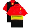 F1 Racing Polo Shirt Men's Summer Short Sleeve T-shirt Samma stil anpassad