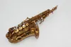 Eastern Music Candy Brown Dark Lacked Curved Soprano Saxophone on Promotion