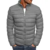 Masculino para baixo parkas zogaa 8 cores plus size S-3XL moda masculina outono e inverno puffer algodão casaco 230918