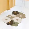 Tappeti Bagno Antiscivolo Tappetino Assorbente Fiore Piccolo Tappeto Porta