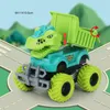Monster Jam Go Kart Dinosaure Toy Model Kit Dinosauri Rex Transfer Engineering Car Camion Giocattolo Per Bambini Monster Truck