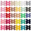 Hair Rubber Bands 40/50/60pcs In Pairs 4.5 Inch Kid Girls Large Ribbon Hair Bows Clips Accessories for Toddlers Kids Girls hair Accessories 230918