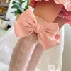 3pairs Kids Socks EWODOS Little Girls Sweet Princess Stockings Knee-Length Socks Mesh Hollow Out Breathable Bowknot Princess Lace Stockings 2023 230918