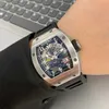 Richarmill Tourbillon Watches Automatic Mechanical Wlistwatches Mens Watch RM029 Titanium Alloy Mens Fashion Leisure Business Sports Mechanical Wrist W WN-87ON