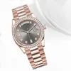 Luxury Watch For Women Diamond Watch Automatic Watch Reloj Hombre 2813 Mouvement Calendrier Wristwatch 36 mm