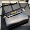 Сумка для плеча yslsbag Bags Designer Женщины кожаная женская сумочка для сумочки Manhattan Bag Сумка модная пряжка кожа плеч